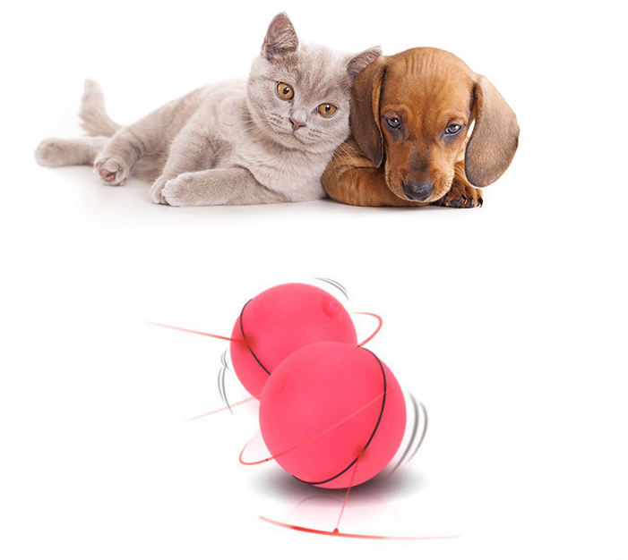 LED Electronic Rolling Pet Funny Cat Toy Ball