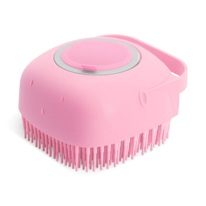 Pet Cat and Dog Shampoo Massager Brush Comb Shower Brush for Bathing