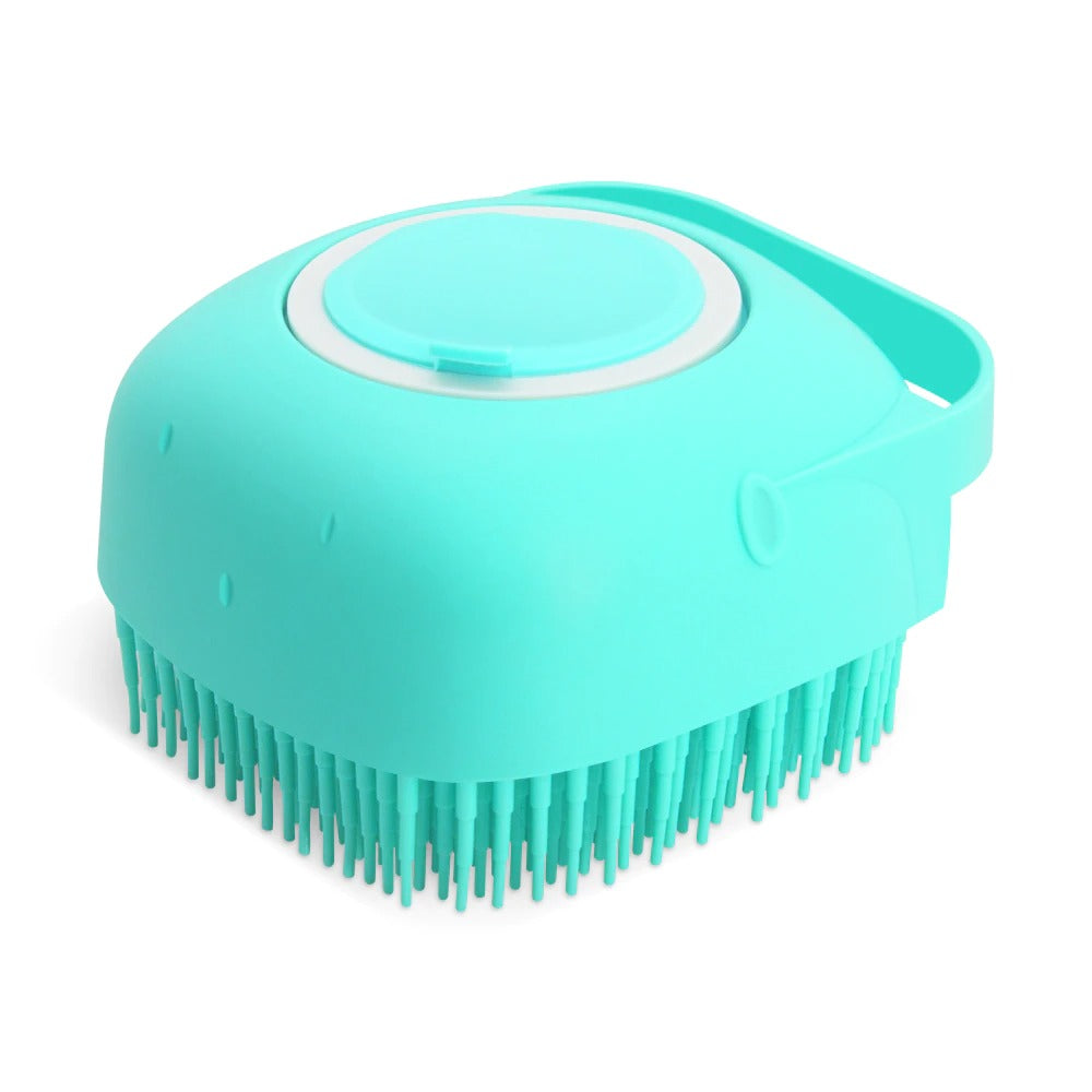 Pet Cat and Dog Shampoo Massager Brush Comb Shower Brush for Bathing