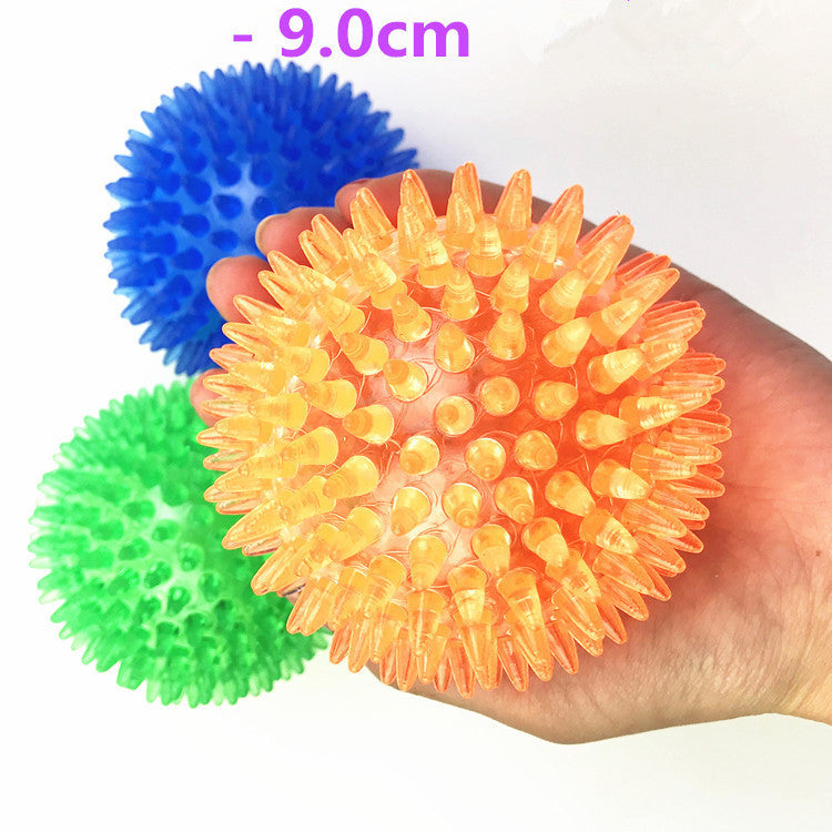 Large Dog Vocal Toy Ball Stab Massage Ball Bouncy Ball