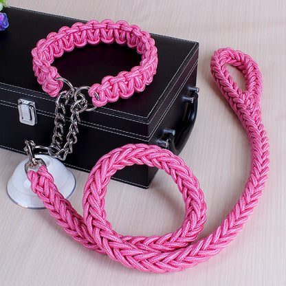 Strong quality dog Leashes Updated color col stereotyped rope Large Dog Leashes