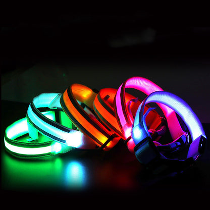 Anti-lost Led Luminous Dog Collar