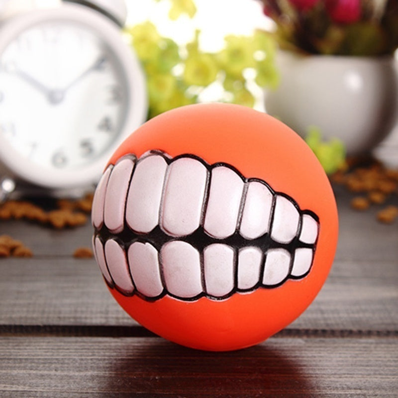 Pet Ball Teeth Silicon Chew Toys